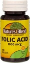 Nature's Blend Folic Acid 100006 Tablet 100 Kont (4 Pack)