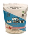 Sağlıklı N Fit 100% EGG PROTEIN- Strawberry (12oz): 100% Egg White protein PLUS Natural.. Doğal olarak Tatlılaşmış, Zero Carb, Keto, Paleo Dostu