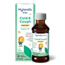Hyland's Kids Cold and Cough, Daytime Grape Flavor Cough Syrup Medicine for Kids Ages 2 and up, Decongestant, Sore Throat Relief, Natural Treatment for Common Cold Symptoms, 4 Fl Oz