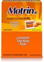 Motrin IB 48152 Ibuprofen Tabletler, 2 Kont (Paketi 50)