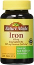 Nature Made Iron 65 mg, 365 Tabletler
