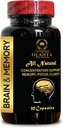 Brain Memory Support - Focus and Concentration Support, Memory Supplement for Brain Fog Clarity Energy and Recall, Brain Supplement for Memory and Focus - 1 Bottle 30 Capsules