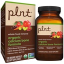 Organic Whole Food Calcium - Plant-Based Bone Support with Vitamins D3, K2, & Magnesium (120 Capsules)