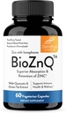 Sandhu's Zinc Supplement with Ionophores| Quercetin & Green Tea Extract for Superior Absorption and High Potency| 800mg Vegetarian Capsules 60 Count (Pack of 1)| Immune Support for Men & Women