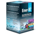 Ener-IV Electrolyte Hydration & Energy Drink Pids Vitamin C & çinko Elektrolytes Toz Paketleri - Kas Recovery & Immunity Sports Drinks for Women & Men Low Sugar Vegan, Karma Berry - 12 Count
