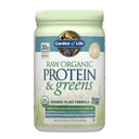 Garden of Life Raw Organic Protein & Greens Lightly Sweet, Vegan Protein Powder for Women and Men, Plant and Pea Protein, Greens, Probiotics, Gluten Free Low Carb Shake Made Without Dairy 20 Servings
