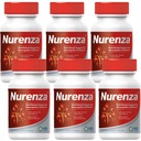 Vita Sciences Nurenza Neuropati Relief Supplement 40x Strength Natural R-ALA Form for Nerve Health, Fast Repair w / Vitaminler, Antioksis Revitalize Ayaklar, Hands, Legs ve Toes 60 Ct. - 6 Paket