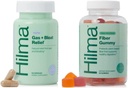 Hilma Natural Gas & Bloating Relief and Prebiyotik Fiber Gummies Sche