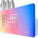 Kuru Anti Fog Kumaşı, 3 Pack Antifogging Kumaş for Eyecames, Ekran, Goggles, Reusable ve Portatif Temizlik Kumaş Lens Wipe, Maskelerle Kaplamalar için Kaplamalar