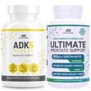 ADK 5 Vitamin Tamam + En İyi Ülke Desteği - Erkekler için Prostate Health Supplement