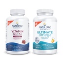 Nordic Naturals Start Pack - D3+K2 Gummies, Ultimate Omega