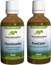 Yerli Remedies ThyroSoothe ve PureCalm ComboPack