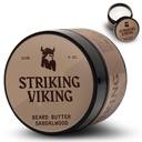 Viking Sandalwood Beard Softener'i Erkekler için Striking Viking Sandalwood Beard Softener - Un-Greasy Cream Formula With Natural Materialss for Hydrated and Renoing Beards (4oz)