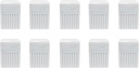 Siemens/Signia 2.0 Mini Alıcı Form Guards Filtreler İşitme Yardım Aksesuarları Cerumen Stop Temizlik Aracı Makyajları # 10966257 10Pack / 80 Filtre (Sony C10 & E10 Uyumlu)