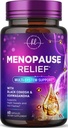 Siyah Cohosh ile Kadınlar için Menopause Supplements - Doğal, Mild Hot Flash, Gece Ters & Hormon Desteği, Dong Quai, Enerji ve Denge, Non-GMO & Gluten Free - 60 Capsules
