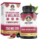 Antik Bliss Resveratrol Yeşil Çay ile Güçlü Antioksi Supplement, Erkekler ve Kadınlar için Sağlıklı Aging için Grape Tohum Takması