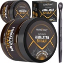 NutroTonic® Authentic Himalayan Shilajit Resin for Men & Women - Gold Grade 86% Fulvic Acid - Wild Crafted +17000 FT – 40x Nano Filtered & Sun Dried - 3rd Party Lab Tested - 15g Jar (Pack of 2)