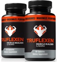 NutraRize (2 Pack) Truflexen Pills, Tru Flexen Muscle Builder, Natural Supplement to Support General Wellness, Premium Performans Capsules, Resmi True Flexen İncelemeleri (120 Capsules)