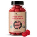 TruHeight Kids Prebiyotik & Probiyotik Gummies Ages 2+ (Strawberry Flavor) Toddler & Çocuklar Tüm Doğal Gut Health, Digestive Enzymes & Constipation Relief Supplement - Pediatrik Önerilen Vitaminler