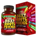 Beet Root Capsules - Circulation, Heart-Healthy Energy - w Grape Tohumksiyon & BTC 60 Kont Vegan