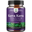 Kava Kava Root Extract Supplement 1000 mg - Hızlı Herbal Support with Kavalactones for Balanced Mood - Comfort Calming Capsules for Stress Relief & Better Sleep - 30 Services