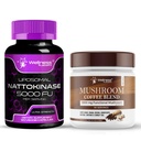 WELLNESS LABSRX Nattokinase Supplement Capsules 5000 FU - Mushroom Kahve