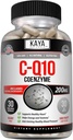 Kaya Naturals - CoQ10 Power Antioksi Supplement - Kalp Sağlığı ve Immune Fonksiyonları - Günlük Hücreleri ve Enerji Üretimi - 30 Veggie Capsules Co-Q10