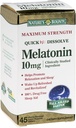 Nature's Bounty Melatonin 10 mg Quick Dissolve Tabletleri 45 ea (Pack of 3)