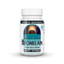 Source Naturals Bromelain, 2,000 GDU/GRAM, Pineapple Enzyme, 500 MG - 60 Tablet