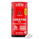 Six Star Tinatine Pills, X3 (60 Caplets) - Kadınlar ve Erkekler için Kretine Capsules Destek Kas Güçlü - Pre & Post Workout Kre Recovery & Building - 20 Hizmetler
