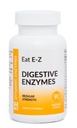 Eat E-Z Digestive Enzymes – Broad-Spectrum Enzyme Blend for Proteins, Carbohydrates, Fats, Dairy & Fiber – Supports Digestive Comfort & Occasional Bloating – 90 Capsules
