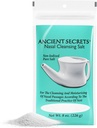 ANCIENT SECRETS Nasal Cleansing Salt, Non-Iodized – USP-Grade sodyum Chloride for Any Neti Pot, Sinus Irrigation System, 8 Ozus Irrigation System, 8 Ozus