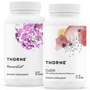 THORNE - Hücre Sağlığı Paketi - CoQ10 & NiaCel 400 - Enerji, Hücre Savunma ve Sağlıklı Ağlama - 30 ila 60 Hizmet