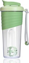 Protein Mixes için Shaker Şişe,24 oz,Protein Shaker Şişes with Whisk Ball, Mixer Şişe, Protein Şişe,Portable Pre Workout Whey Protein İçecek Shaker Cup,Forest Green