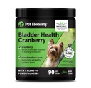 Cranberry Köpekler için Sağlık - Aktif Malzemeler - Cranberry & D-Mannose Dog Urinary Tract Health, Dog Bladder Support, & Kidney Support for Dogs (Bacon)