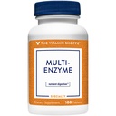 Dükkan Vitamini Çok Enzyme - Protein, Carbs & Fat (100 Tabletler) Digestion & Abxias Destekleyin