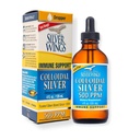 Doğal Yol Gümüş Kanatları - Colloidal Silver 500 ppm - Pure Mineral Supplement - Aileniz için Immune Desteği - Kötü Bir Tadı (4 oz/120 ml) olmadan Güçlü Bir şifa