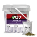Formula 707 Ortak 6in1 Equine Supplement, Daily Fresh Packs - Horses'te Anonim ve Inflammatory Yanıt - Green-Lipped Mussel, MSM, Glucosamine, Chondroitin & Collagen
