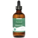 Herb Lore Organik Fennel Tohum Tincture - Soothes Gas & Bloating - Lactation Support Supplement - 4 fl oz