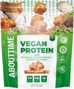 About Time Vegan Protein Powder 20g Salted Caramel, Natural Ingredients, Non-GMO, Plant Based, Gluten Free, Soy Free, Dairy Free, 32 Servings