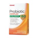 GNC Probiotic Complex Extra Strength with 150 Billion CFUs, 20 Capsules, Daily Probiotic Support