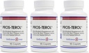 Pros-TEROL (3 Şişe kit), Prostate Relief with 900 mg Plant Sterols with Riley Tohum, Sting Nettle Root, Ginger Root, Licorice Root, 90 Caplets