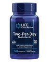 Life Extension Two-Per-Day Multivitamin, Vitamins B, C, D, çinko, 25 Vitamini, Mineraller ve ekstralar, Two-Month Supply, Non-GMO, Gluten-Free, 120 Capsules