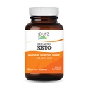 Real-Zymes™ KETO Digestive Enzymes Supplement with Probiotics for Better Digestion - Natural Support for Relief of Bloating, Gas, Belching, Diarrhea, Constipation, IBS, etc. - 30 Caps