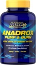 MHP Anadrox Pump & Burn, Nitrik Çimento Şişman Yok, 112 kapsül