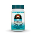 Source Naturals Wellness Olive Leaf - 100 mg Ol Europein Doğal Bir Antioksi * - 30 Tablet