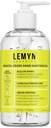 Medical‑Grade Hand Sanitizer Gel – 97 % Organic | 70 % USP Ethyl Alcohol | Moisturizing Aloe + Hyaluronic Acid | Freshly Made in USA | 8oz Bottle with Pump