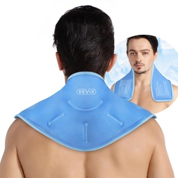 REVIXBoy Buz Paketi - End-Workout Recovery, Fatigue & Relaxation için Büyük Esnek Tasarım, Yumuşak Plush Lining, Cervical Gel Ice Ultra Ideal