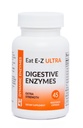 Eat E-Z Ultra Advanced Digestive Enzyme Supplement – Broad-Spectrum Multi-Enzyme Formula for Heavier & Harder-to-Digest Meals – Supports Occasional Bloating, Gas & Indigestion – 45 Vegetarian Capsules