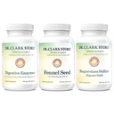 Dr Clark Store Flat Tummy & Debloating Kit - Bloating Relief, Flat Stomach & Improv Gut Health